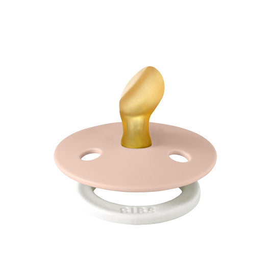 Suce bibs Colour anatomique Glow Rose et ivoire taille 2 (6-18 mois)