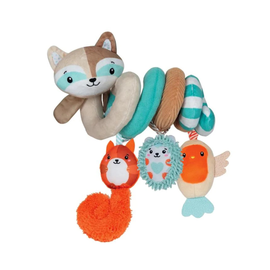 Boutique Petites Fleurs - centre d'activité en peluche - animaux joyeux