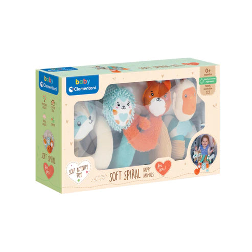 Boutique Petites Fleurs - centre d'activité en peluche - animaux joyeux