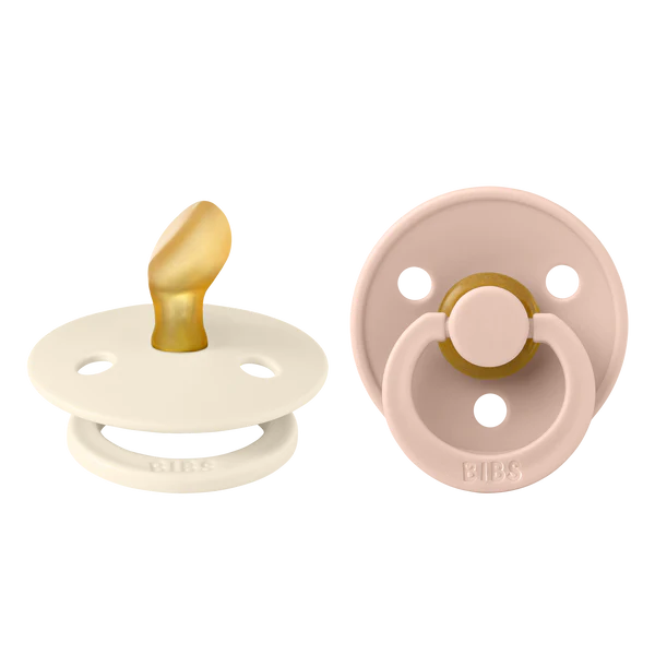 Suce bibs Colour anatomique Rose et ivoire taille 2 (6-18 mois)