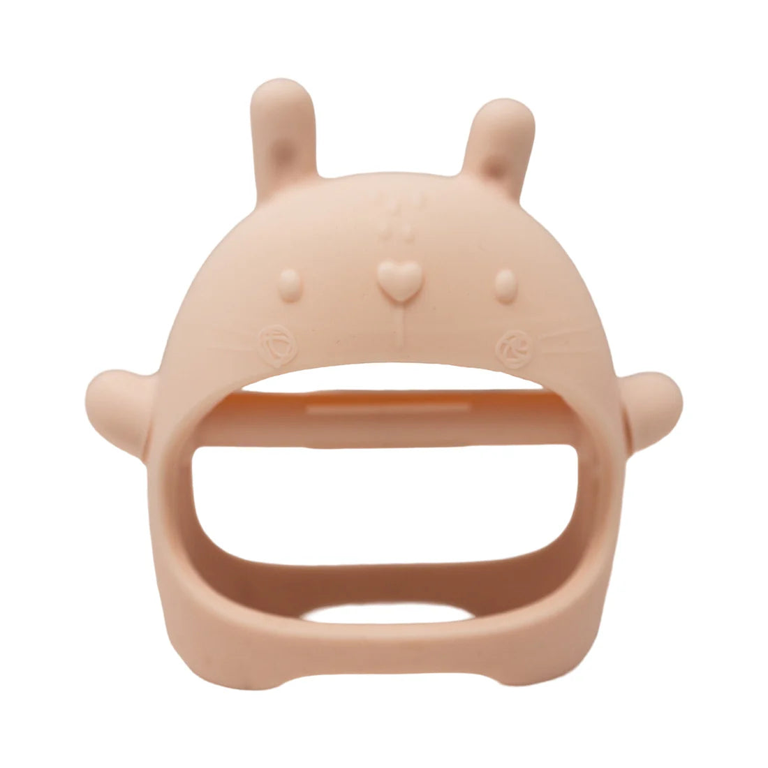 Boutique Petites Fleurs - Mitaine de Dentition, lapin rose Loulou lollipop