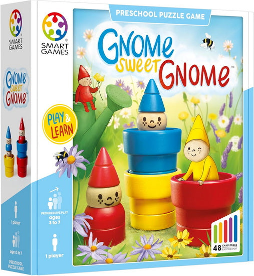 Boutique petites fleurs - Gnome sweet gnome - Jeu réflexion