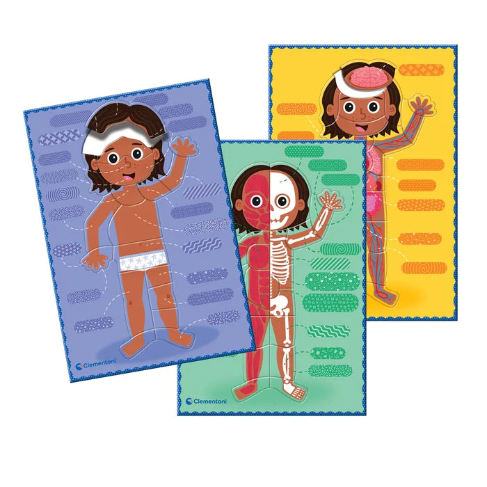 Boutique Petites Fleurs - LE CORPS HUMAIN - MONTESSORI- clementoni education