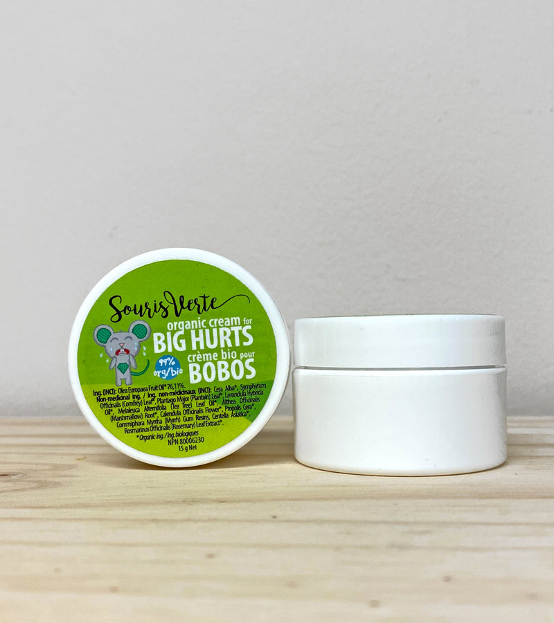 Boutique Petites Fleurs - Crème Bobos de Souris Verte 15g