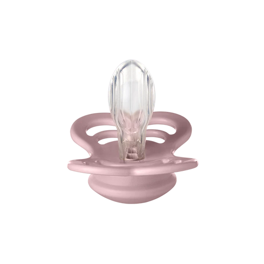 Boutique Petites Fleurs - Suce Bibs Suprême Rose mauve (pink plum) 0-6 mois