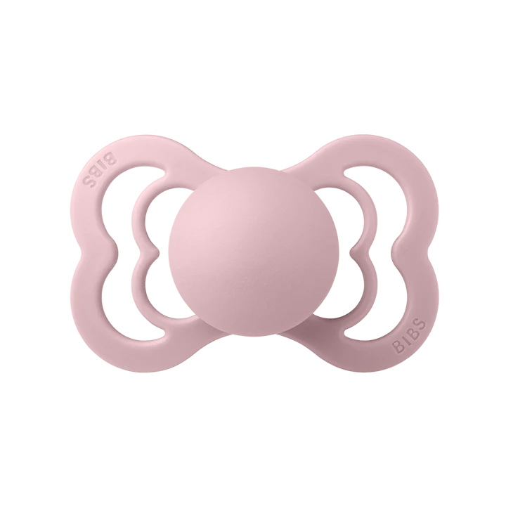 Boutique Petites Fleurs - Suce Bibs Suprême Rose mauve (pink plum) 0-6 mois