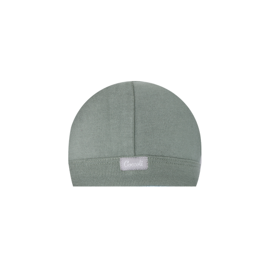 Boutique Petites Fleurs - Bonnet Coccoli pour bébé Sauge