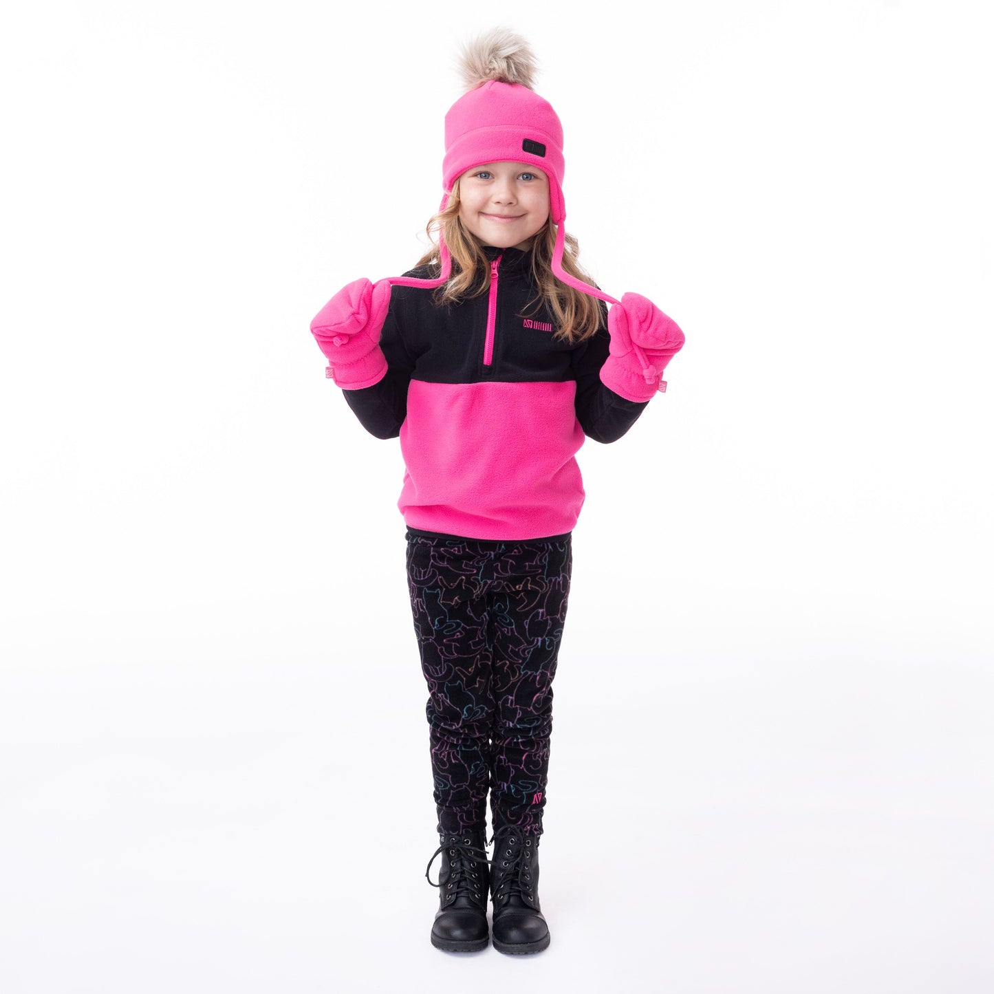 Boutique Petites Fleurs - Couche de base micropolaire fushia BUWP600 - nano collection