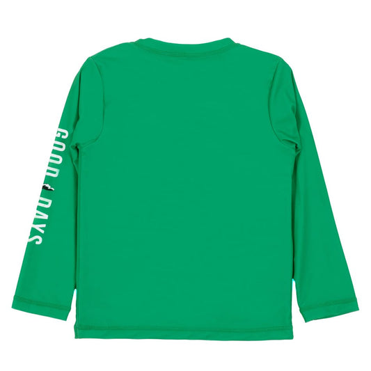 T-shirt maillot UV vert S25s201-11
