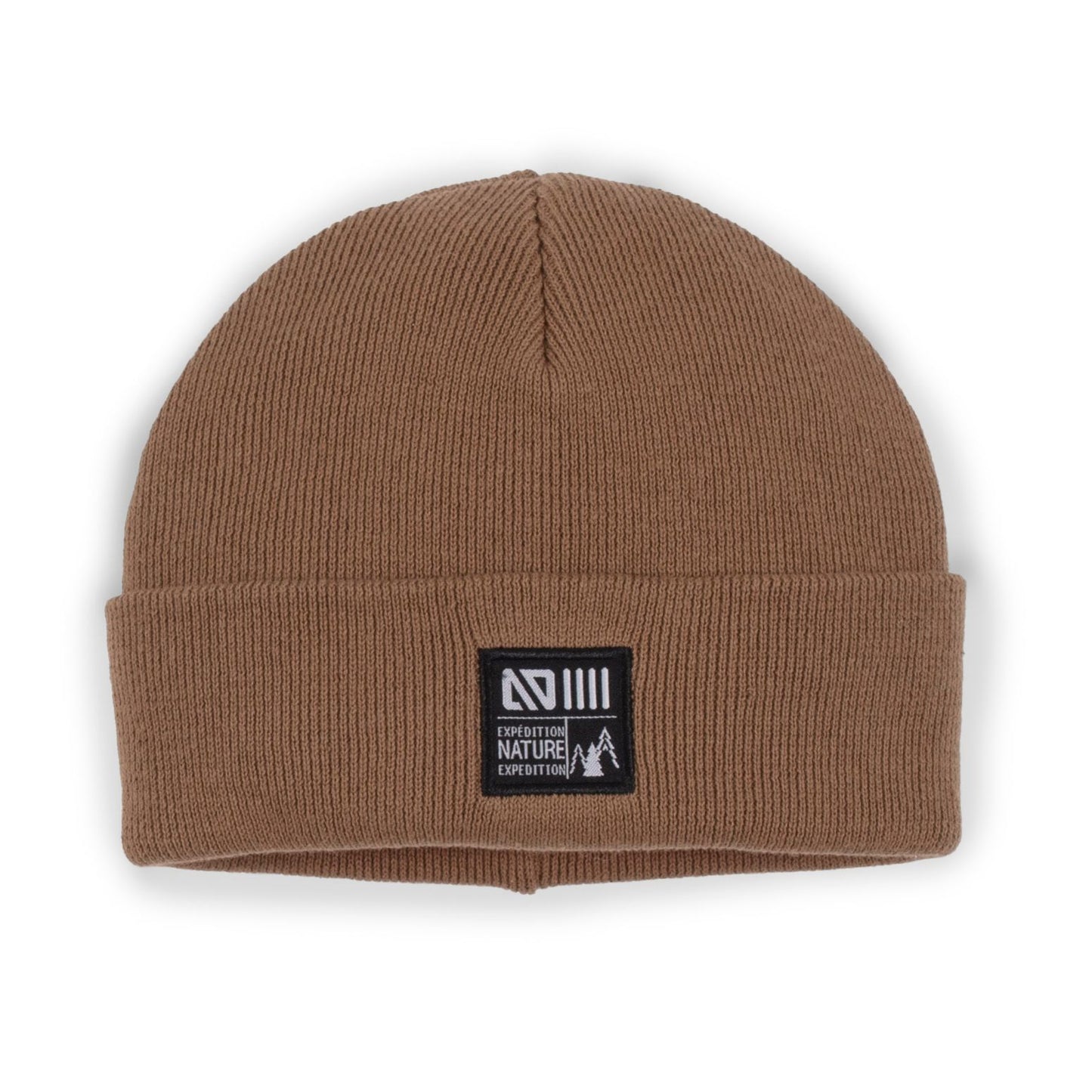 Boutique Petites Fleurs - Tuque en tricot Taupe BTUT232 - Nano collection