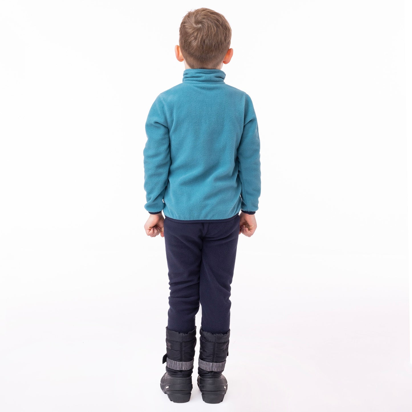 Boutique Petites Fleurs - Couche de base micropolaire Sarcelle BUWP605 - nano collection
