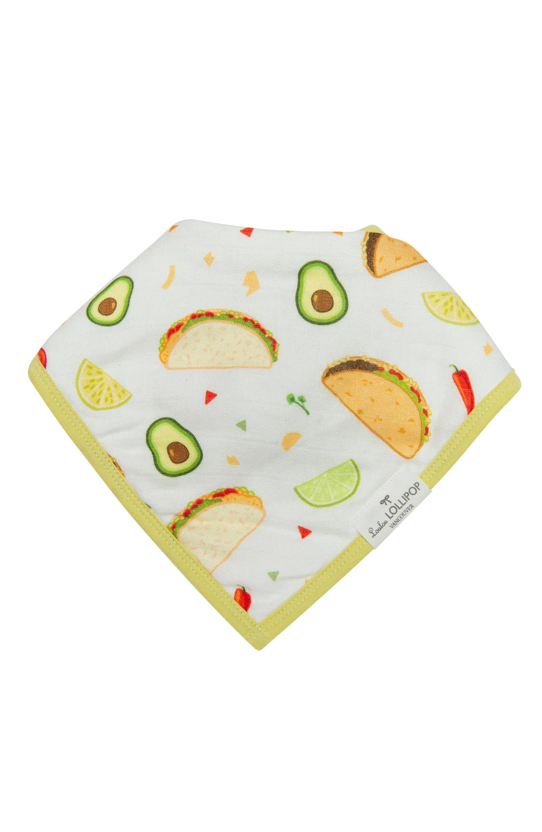 Boutique Petites Fleurs / Bavoirs Bandana Mousseline Paquet de 2 - Sushi / tacos