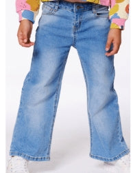 Jean à jambes larges bleu denim G30YG20