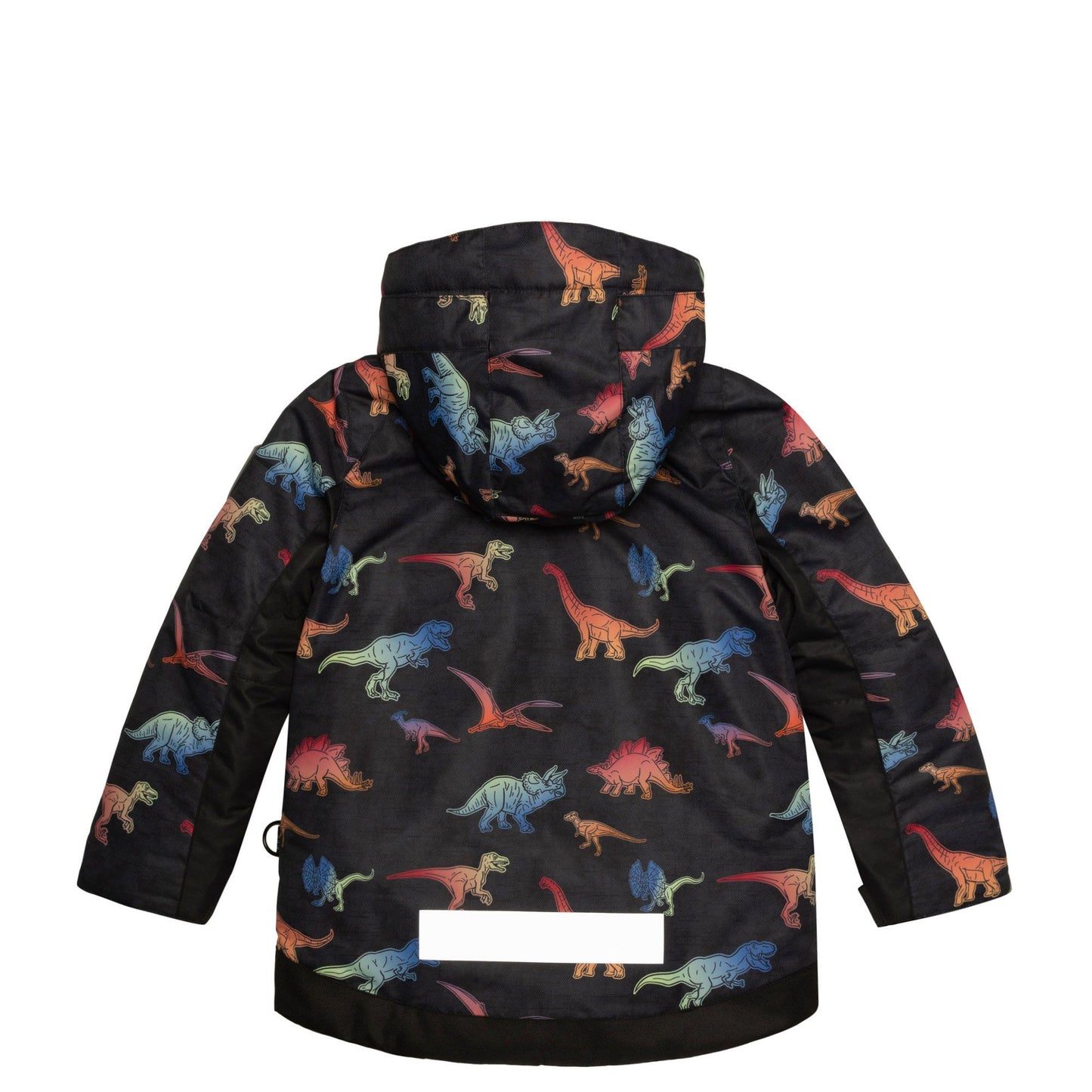 Boutique Petites Fleurs - Habit de neige RECYCL deux-pièces noir imprimé Dinosaures F10O806 - Deux par Deux