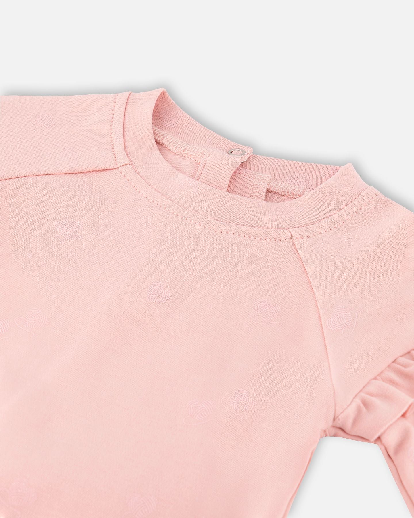 Boutique Petites Fleurs - Ensemble en coton organique pour bébé Rose F20B13 - Deux par Deux