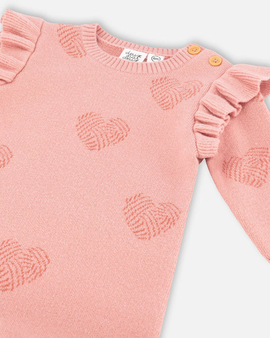 Boutique Petites Fleurs - Jumpsuit pour bébé Coeur F20BT41 - Deux par Deux