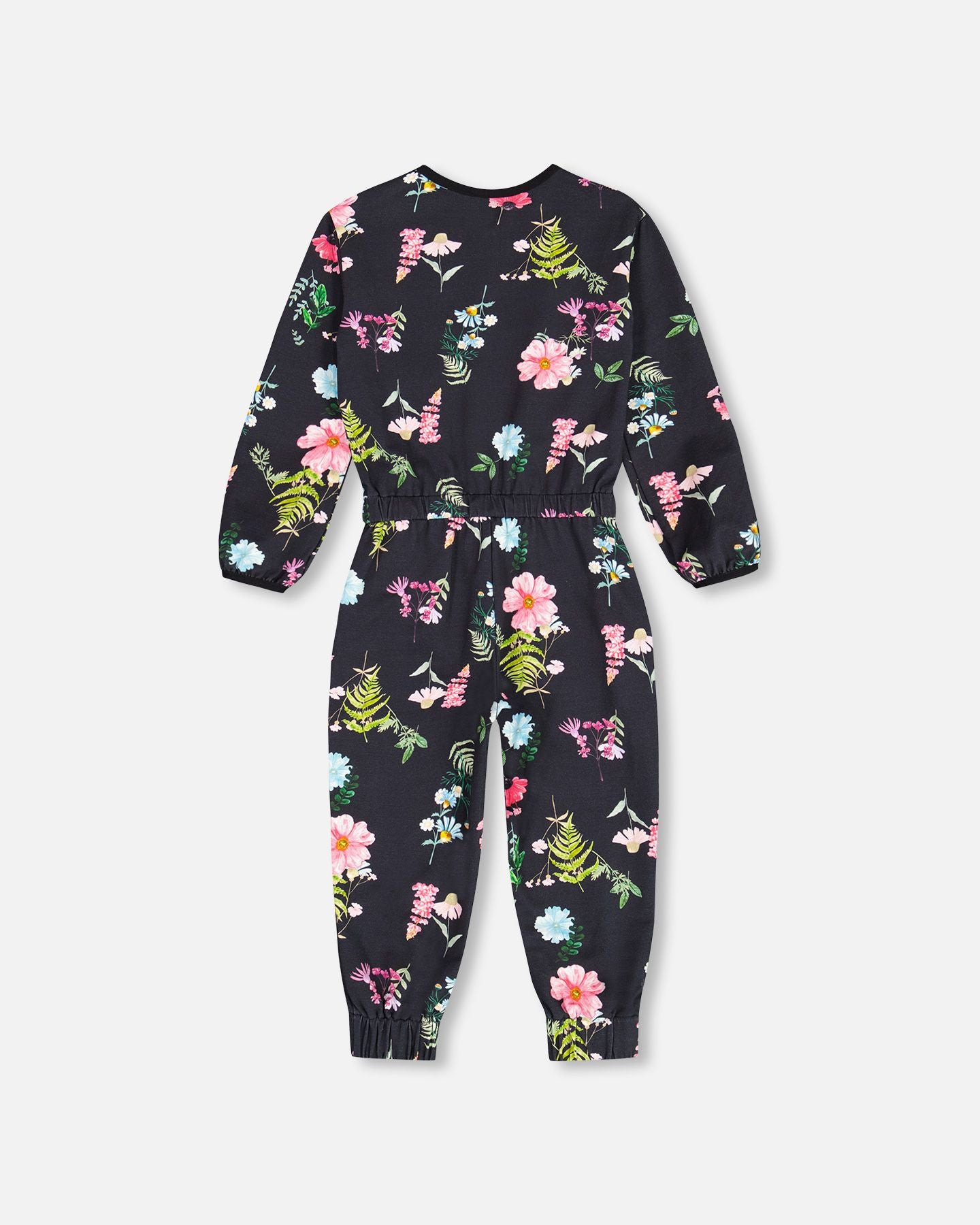 Boutique Petites Fleurs - Jumpsuit imprimé fleurs botaniques F20L40 - Deux par Deux