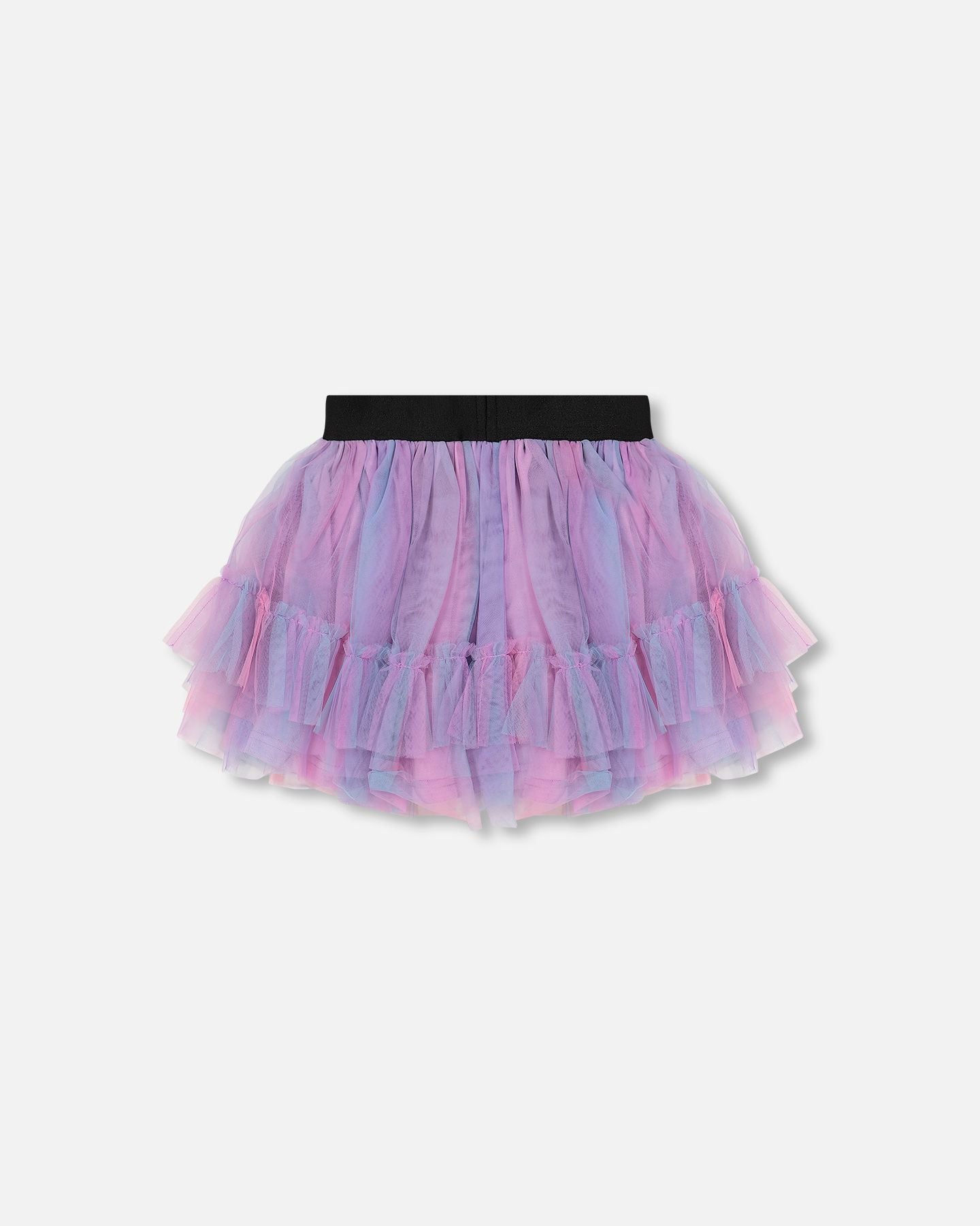 Boutique Petites Fleurs - Jupe en tulle arc-en-ciel F20L81 - Deux par Deux