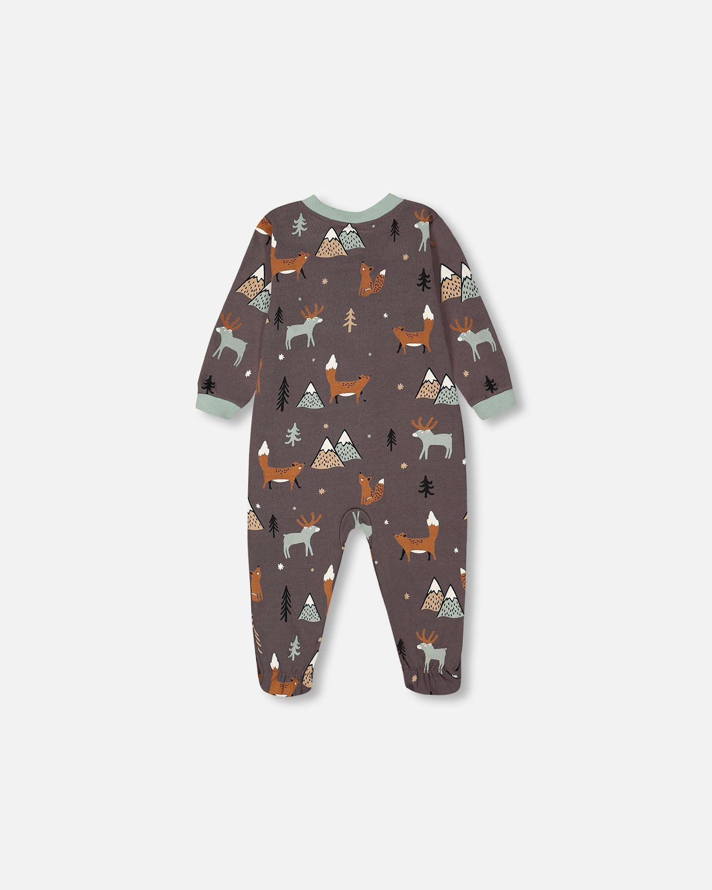 Boutique Petites Fleurs - Pyjama imprimé renards F20PA70 - Deux par Deux