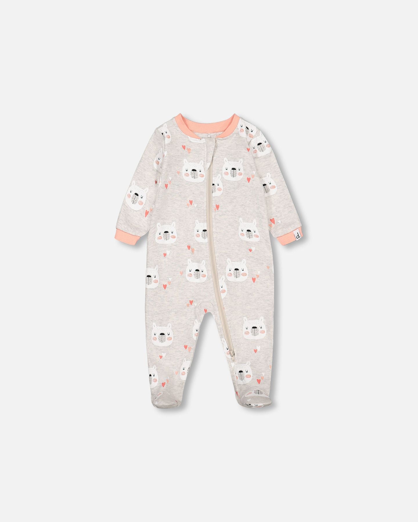 Boutique Petites Fleurs - Pyjama une pièce imprimé oursons F20PA70 - Deux par Deux