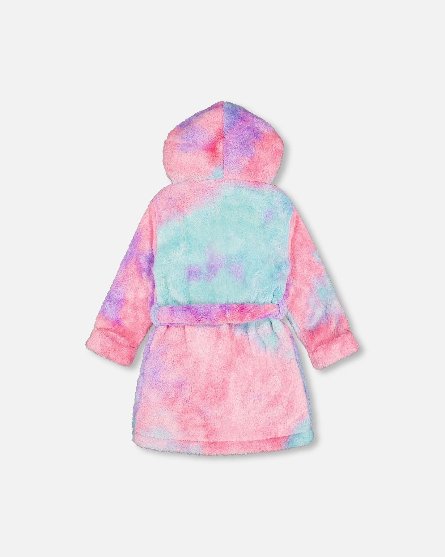 Boutique Petites Fleurs - Peignoir en peluche multicouleur F20R90 - Deux par Deux