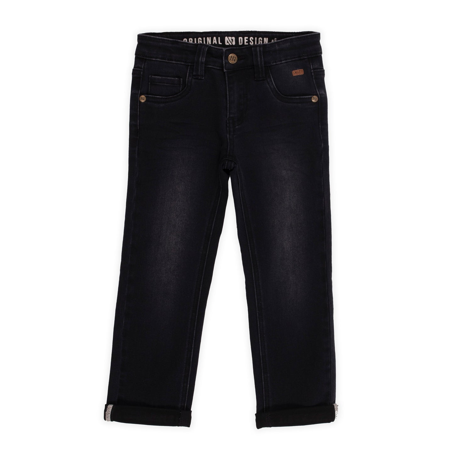 Jeans en denim noir F2307-03
