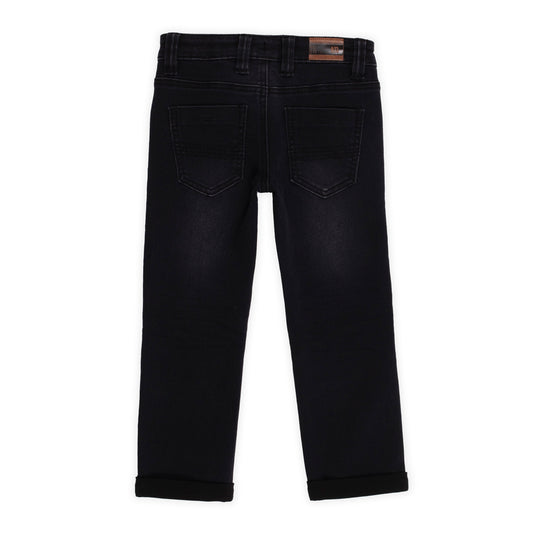 Jeans en denim noir F2307-03