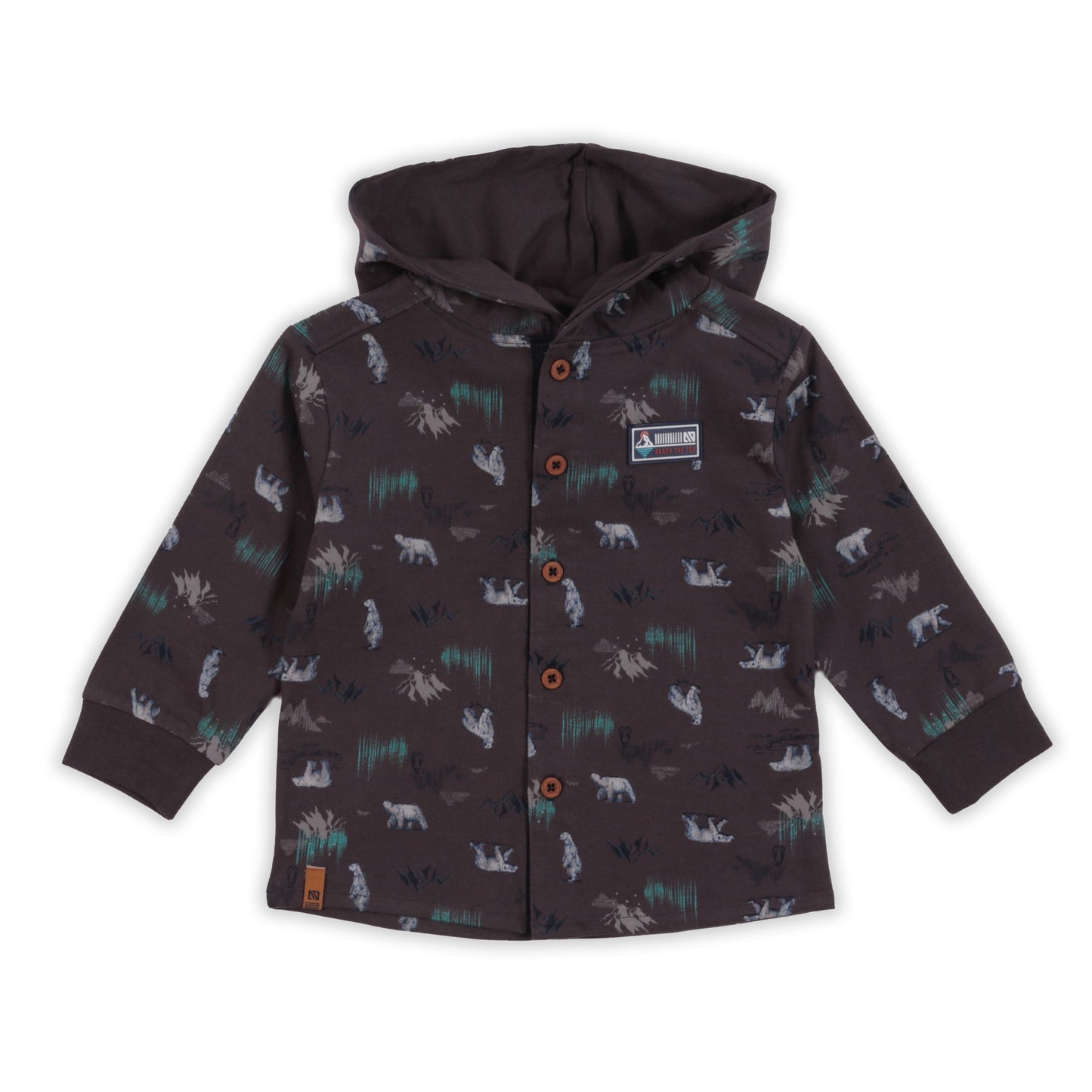 Boutique Petites Fleurs -Chemise pour bébé NATURE ARCTIQUE F2351-01 - nano collection