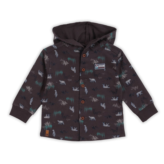 Boutique Petites Fleurs -Chemise pour bébé NATURE ARCTIQUE F2351-01 - nano collection