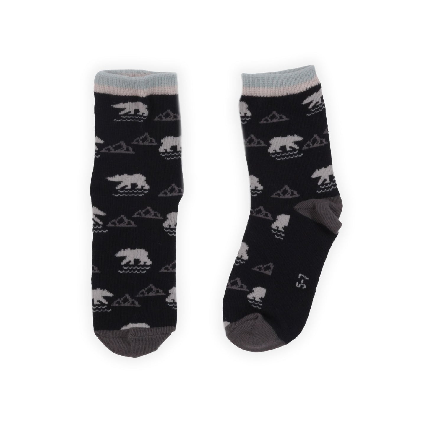 Boutique Petites Fleurs -Chaussette pour bébé NATURE ARCTIQUE F2351-20 - nano collection