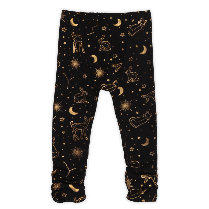 Boutique Petites Fleurs - Legging noir pour bébé Feux d'artifice F2370-09 - nano collection