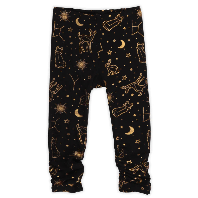 Boutique Petites Fleurs - Legging noir pour bébé Feux d'artifice F2370-09 - nano collection
