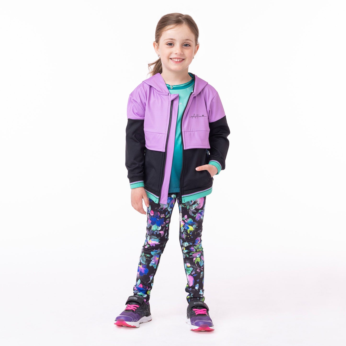 Boutique Petites Fleurs -veste athlétique ACTIVE ET PUISSANTE F23A84-01 - nano collection
