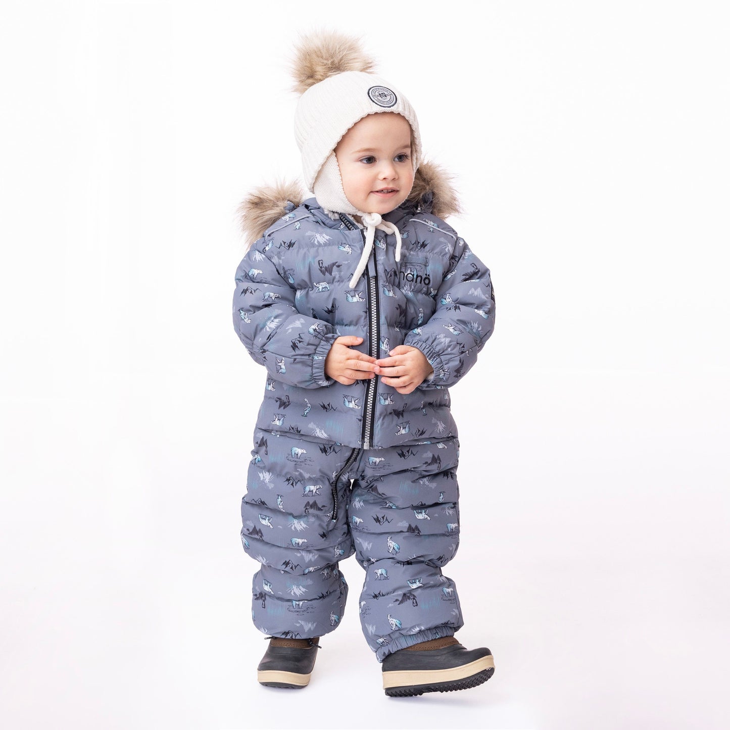 Boutique Petites Fleurs - Habit de neige une pièce pour bébé Hugo F23M601 - Nano collection