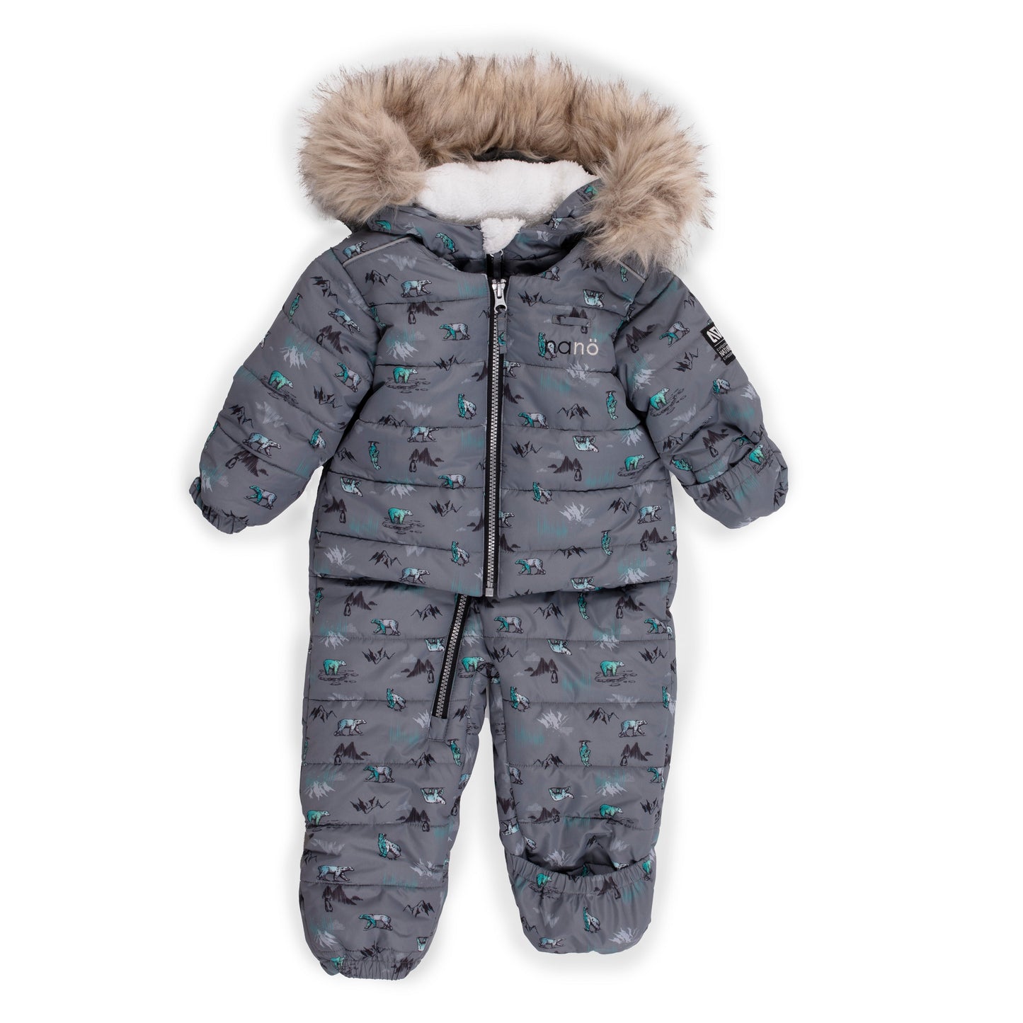 Boutique Petites Fleurs - Habit de neige une pièce pour bébé Hugo F23M601 - Nano collection