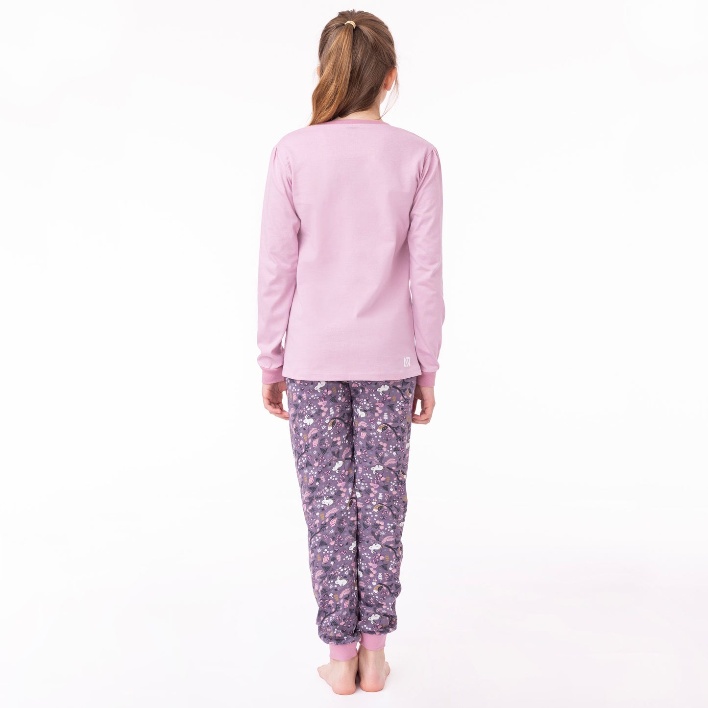Pyjama lilas lapin F23P50