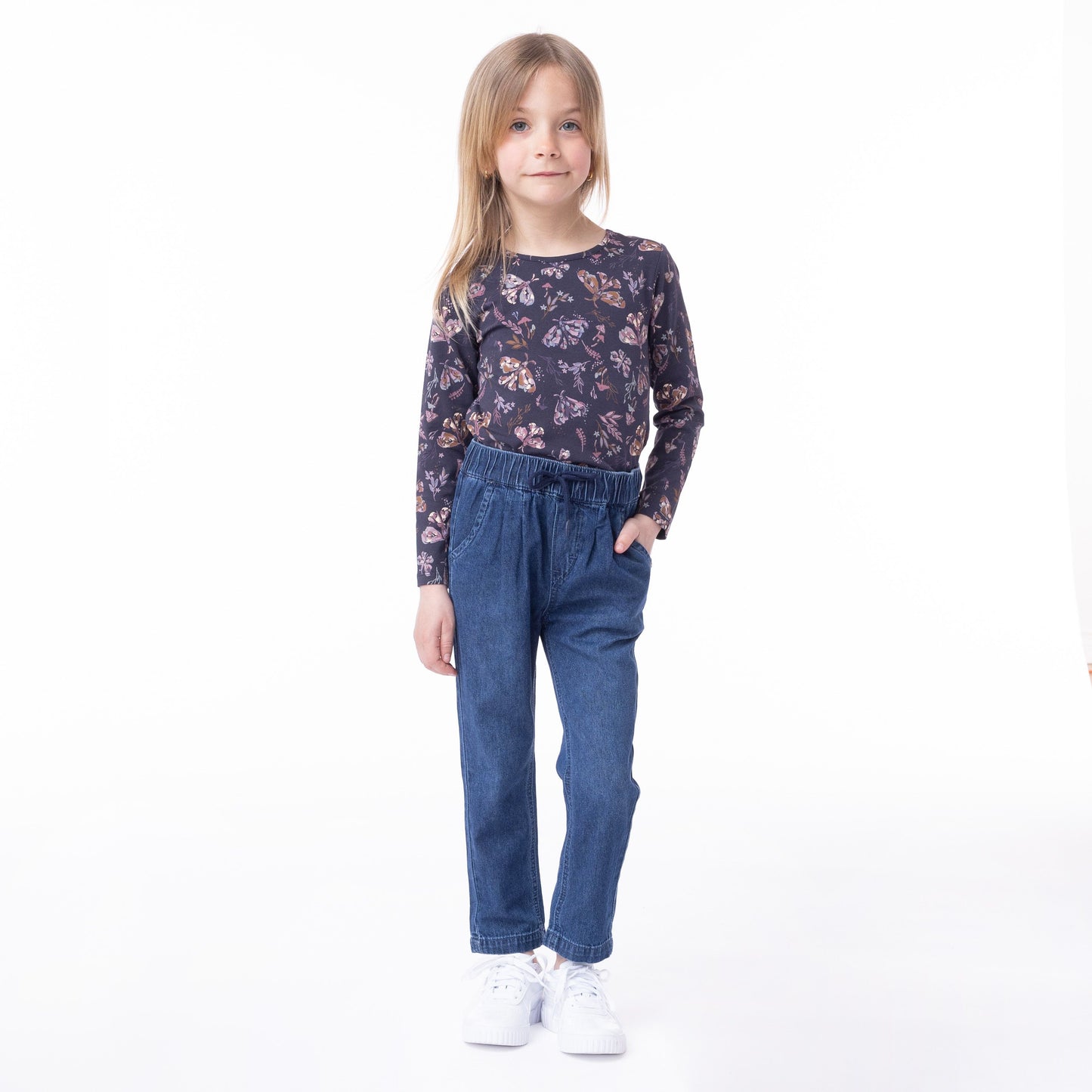 Boutique Petites Fleurs -T-shirt à manche longue MONDE FANTASTIQUE F23PR02-02 - nano collection