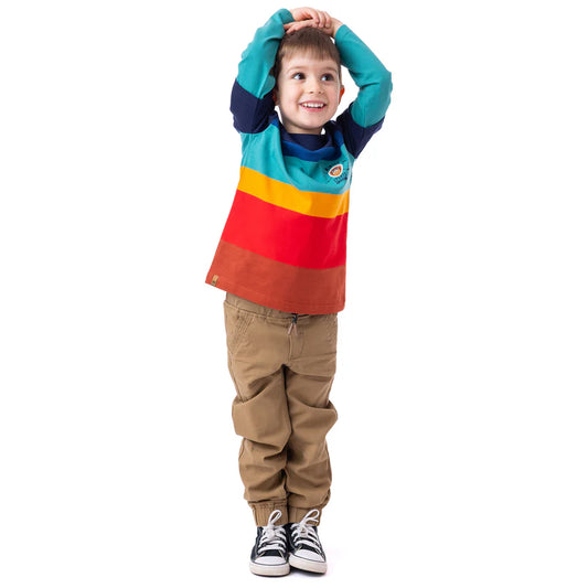 Boutique Petites Fleurs - T-shirt à manches longues Club école F2403-08 - Nano