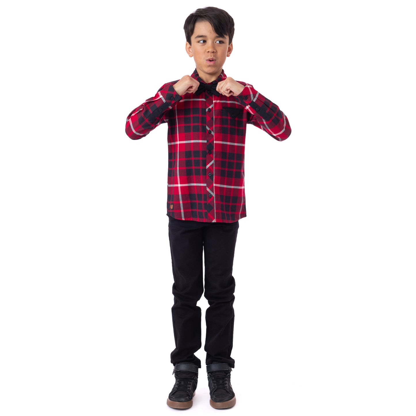 Chemise Rouge M. Party me voici F2425-03