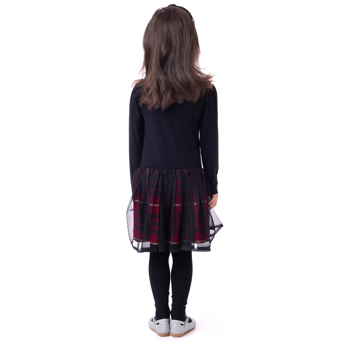 Boutique Petites Fleurs - Robe noire Saison pour briller F2430-06 - Nano