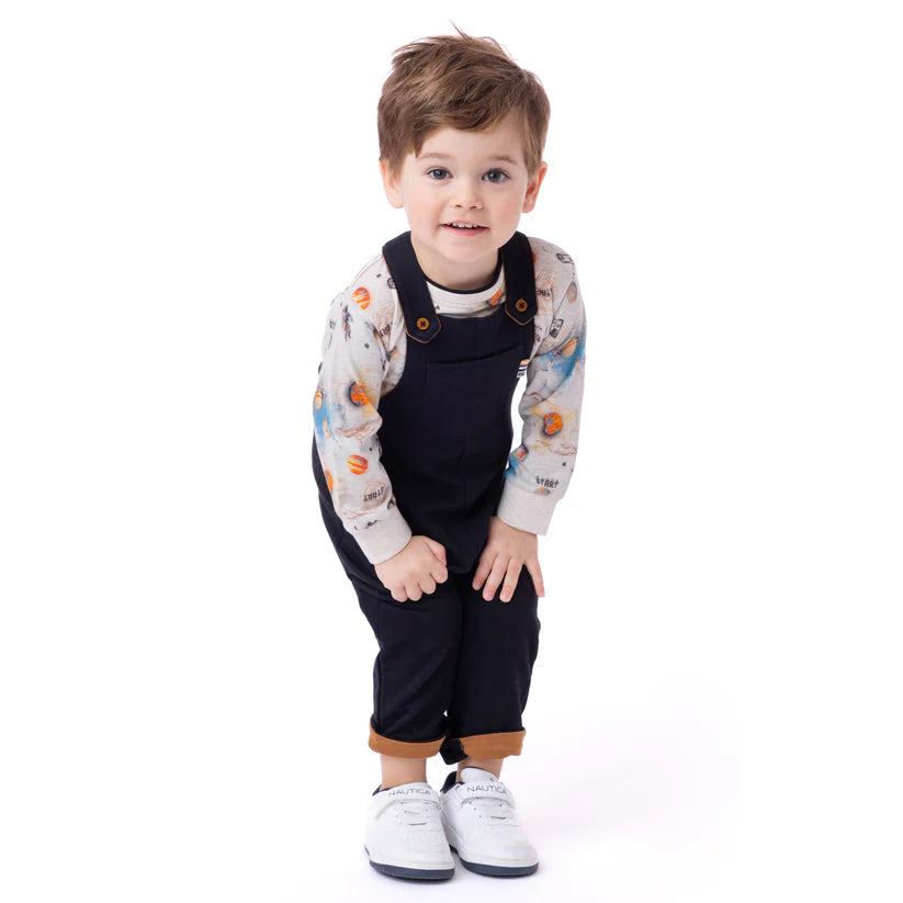 Boutique Petites Fleurs - Salopette Bébé Garçon L'ultime aventure F2451-07 - Nano