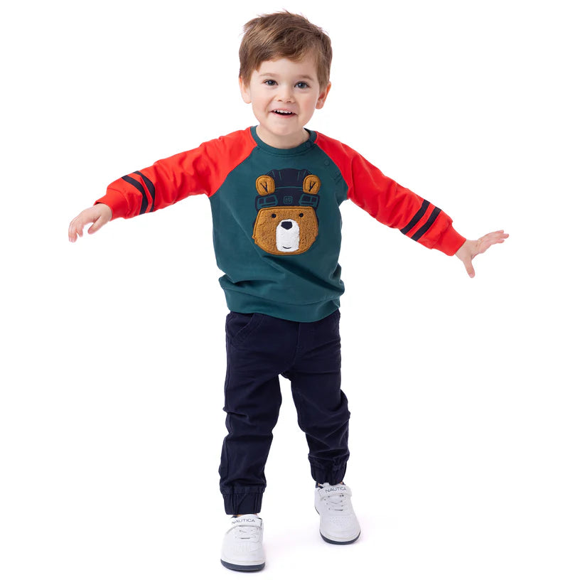 Boutique Petites Fleurs - Chandail Bébé Garçon La recrue F2453-01 - Nano