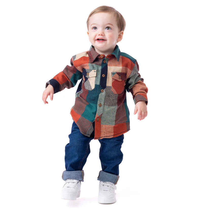 Boutique Petites Fleurs - Jeans Bébé Garçon La recrue F2453-05 - Nano