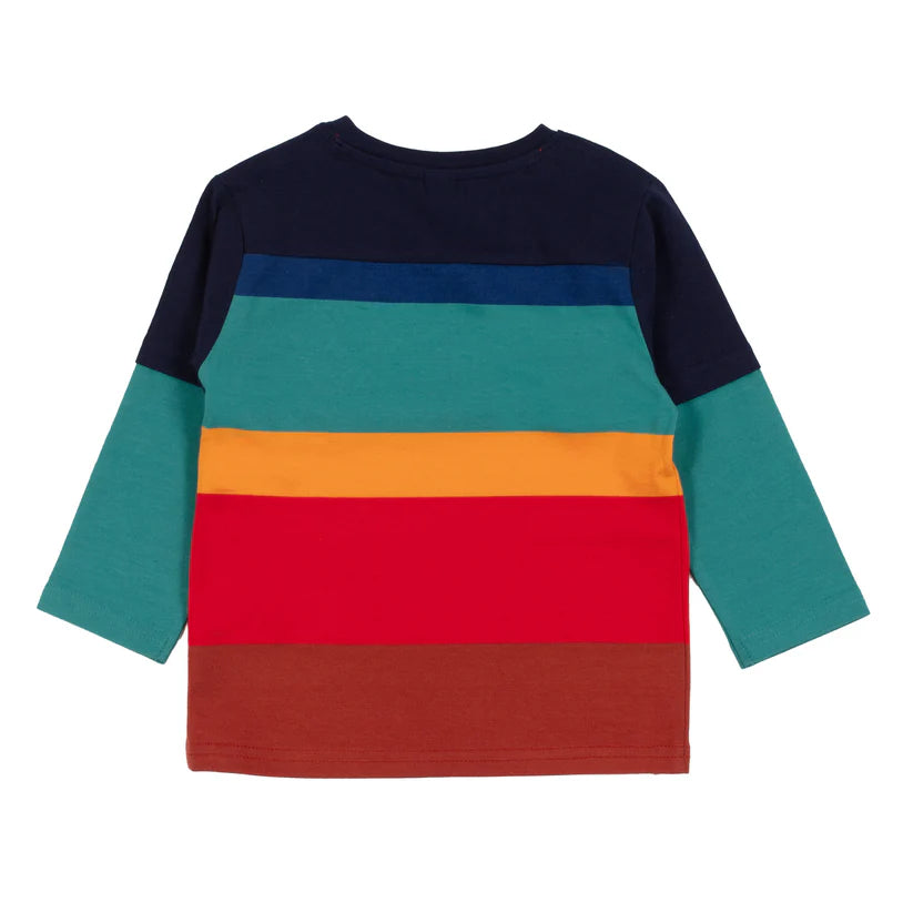 Boutique Petites Fleurs - T-shirt à manche longue Bébé Garçon La recrue F2453-08 - Nano