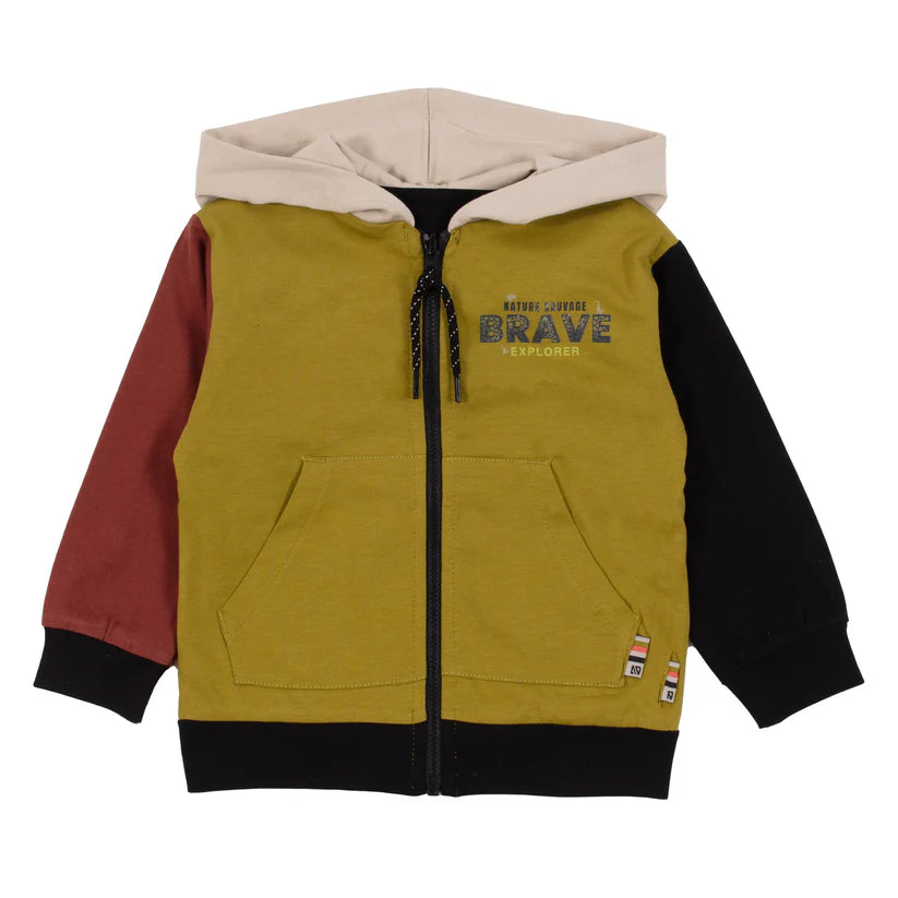 Boutique Petites Fleurs - Veste réversible Bébé Garçon Sois curieux F2455-06 - Nano