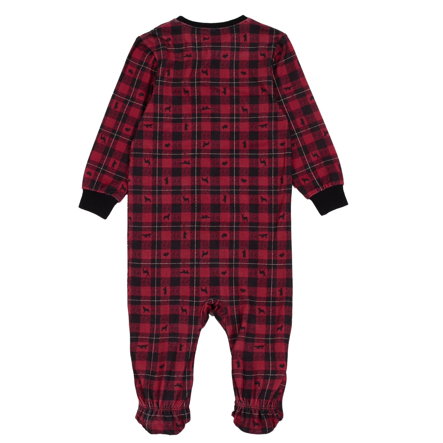 Boutique Petites Fleurs - Pyjama une-pièce à pied Bébé à carreau F24P115 - Nano
