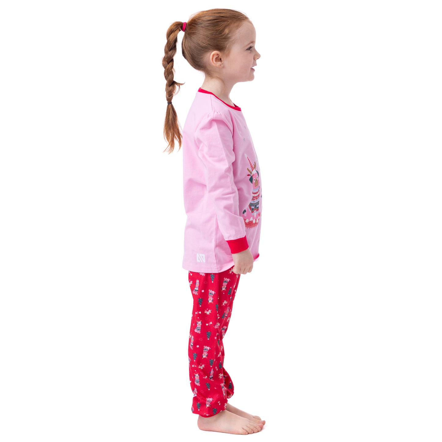 Boutique Petites Fleurs - Pyjama des fêtes Puppy F24P58 -Nano