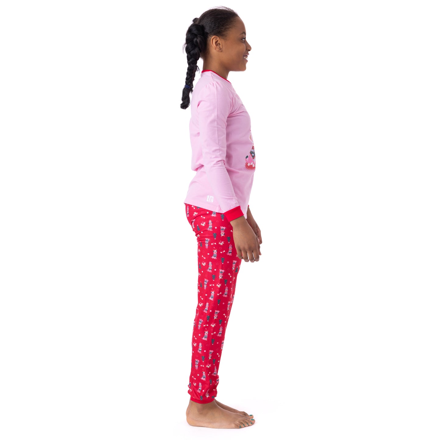 Boutique Petites Fleurs - Pyjama des fêtes Puppy F24P58 -Nano