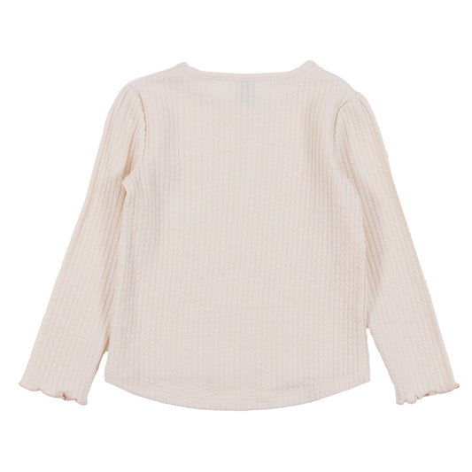 T-shirt ivoire Balade automnale F2502-01