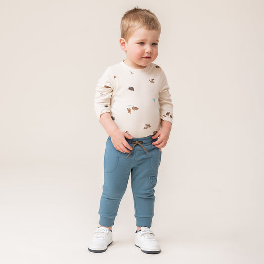 Cache-couche avec bavoir pour bébé F2559-03